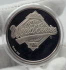1995 Braves World Series 1 oz .999 Fine Silver Round Limited Edition #3514
