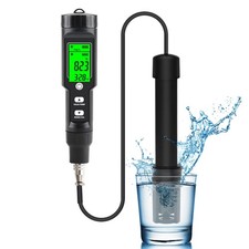 Dissolved Oxygen Meter with ATC,0-40.00 mg/L Measurement Range,Dissolved Oxyg...