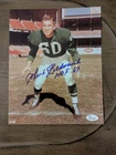 Chuck Bednarik, Philadelphia Eagles NFL HOF'er 8 X 10 Autographed Photo JSA