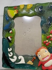 Studio Ghibli Ponyo Photo Frame Resin Figure 7x6in Desk Decor Collectible