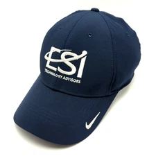 Electronic Strategies / ESI hat blue adjustable cap Technology Advisors by Nike