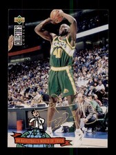 1994-95 UD COLLECTOR'S CHOICE FRENCH #404 SHAWN KEMP GOLD SIGNATURE