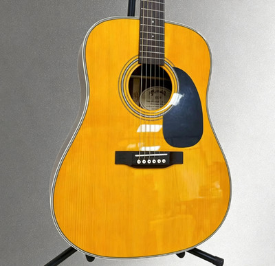 US Warehouse Sunset Yellow D28 Acoustic Guitar Rosewood Fingerboard