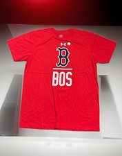 Boston Red Sox Men's Performance T-Shirt Under Armour MLB Size Large