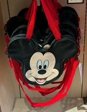NEW WDW Disney Parks 2026 Mickey Mouse Cute Mini Big Face Tote Shoulder Bag