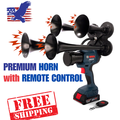 #ad BOSCH Train Horn 140dB with Remote Control $195.00