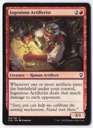 Ingenious Artillerist 182/361 Commander Legends: Battle for Baldur's Gate