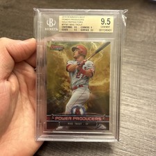 2018 Bowman’s Best Power Producers Gold #’d /50 BGS 9.5
