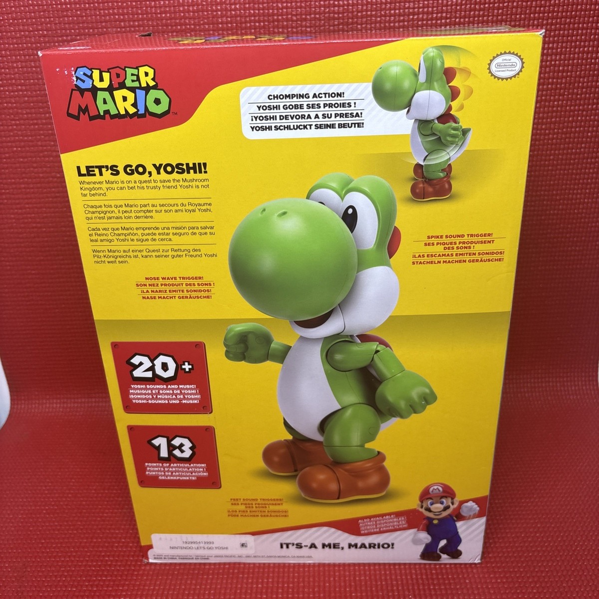 JAKKS SUPER MARIO LET