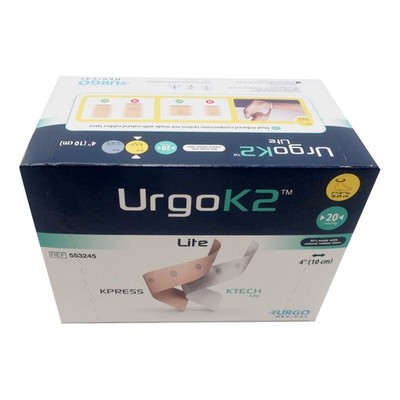 URGOK2  Lite Two Layer Compression Bandage System, 20 mmHg, 4 Inch Wide