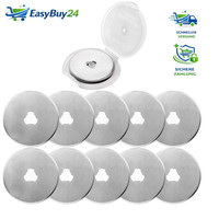 Ersatzklingen 45Mm Hochscharf FüR Rollschneider 10 StüCk Quilten Stoff Papier