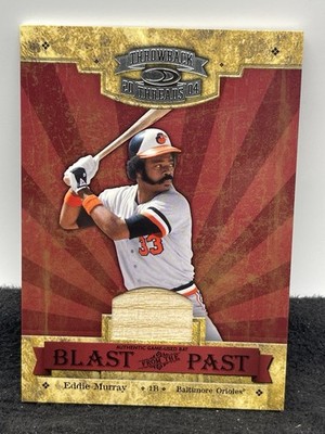 2004 Donruss Throwback Threads Eddie Murray Blast From The Past 097/250 