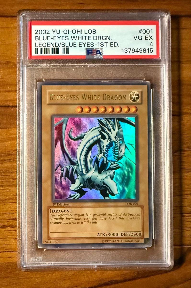 Blue Eyes White Dragon Lob 1st Edition | eBay