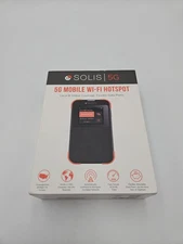 Solis 5G Mobile Hotspot - Local & Global Coverage Router and Case - NEW in BOX! 