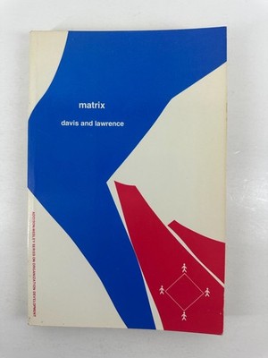 Matrix Stanley M. Davis 1977 Addison-Wesley Softcover Acceptable Highlighting
