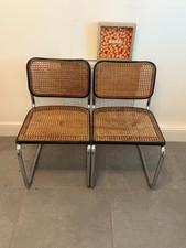 Pair of Midcentury Cesca Chairs B32 by Gavina, 1960