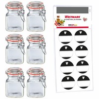 Westmark DrahtbüGelgläSer Set, 6 Stk. – FüR GewüRze, KräUter Und Tees