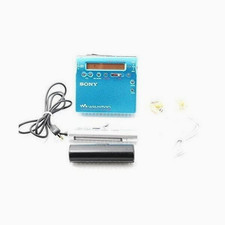 Sony MZ-R900 MD Walkman Blue Portable Player Japan Limited MDLP Tested
