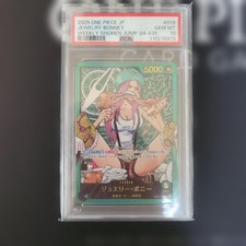 Jewelry Bonney L Parallel Recolor Figure Gold Text PSA 10
