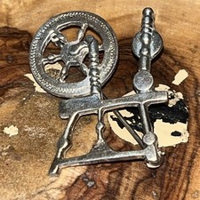 Vintage Orkney Ortak Malcom Gray Scottish Silver Spinning Wheel Brooch