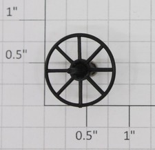Lionel 622-10 Black Radio Wheel 1 