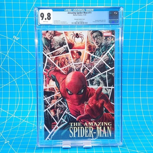 Amazing Spider-Man Vol 7 #11 (2025) 🔑  Lee Bermejo Variant CGC 9.8 White-Pages