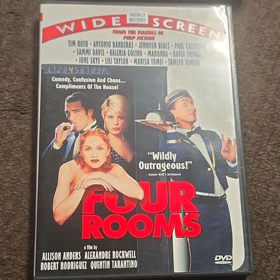 Miramax Films Four Rooms DVD Widescreen Dolby Surround Chapter Search (1995)