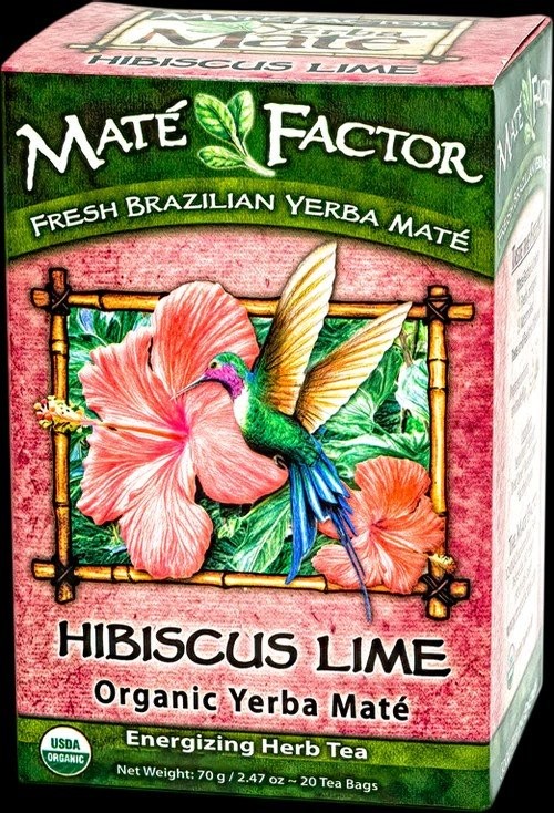 Чай Mate Factor Hibiscus Lime Tea 20 чайных пакетиков 2390₽