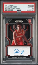 Jalen Johnson 2021-22 Panini Prizm #RS-JJO Rookie Signatures Auto PSA 10 Hawks