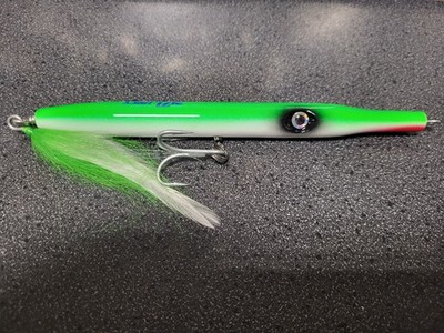 1 - 247 Custom Lures Needlefish Slow Sink ''Slim'' 7'' ~1.75oz BLOCK ISLAND SPECIAL