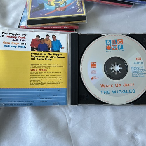 Wiggles CDs Bulk Original Cast 90s 00s Music Wiggly Wiggly World ABC Kids x7 - Picture 6 of 15