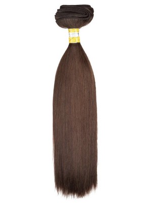 Bohyme Silky Straight Remi Human Hair 18'' Machine Tied Weft Color 4.