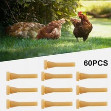 Rubber Chicken Plucking Fingers Kit of 60 for Easy Mounting and Cleaning