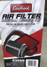 Edelbrock 43600 Air Filter Cleaner Kit Edelbrock 43600 Air Filter Cleaner Kit