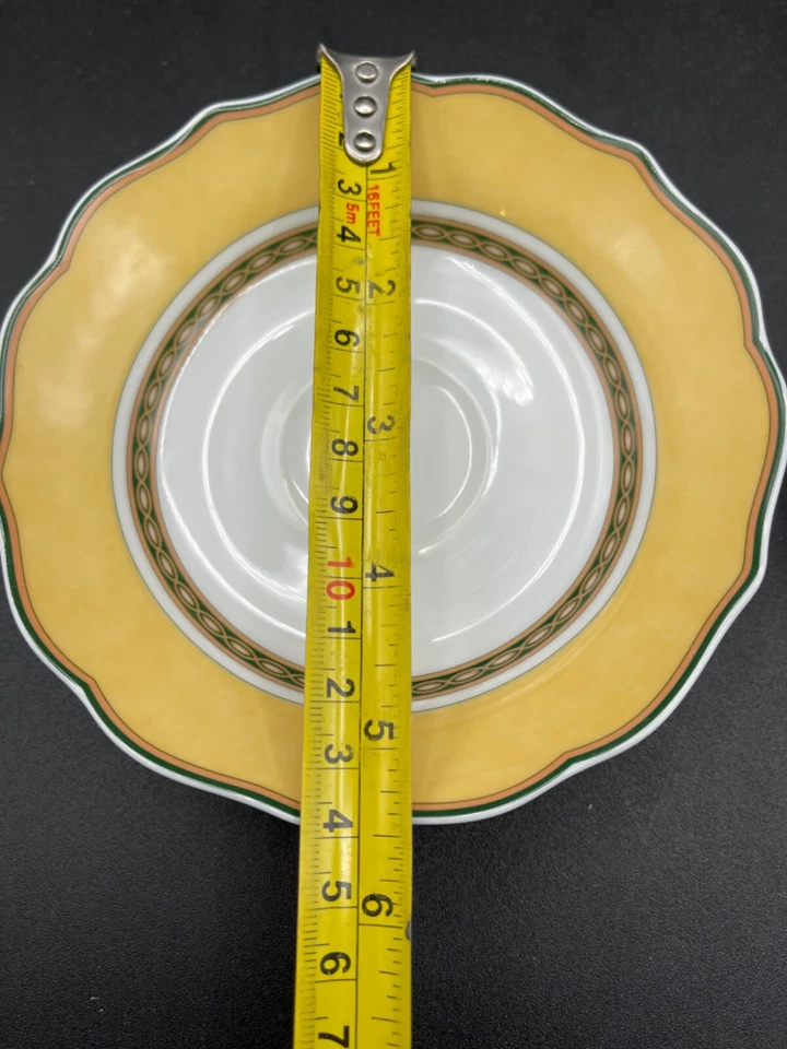 Hutschenreuther Medley Alfabia taza de té platillo solo Alemania Foto 2 de 3