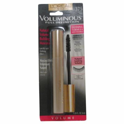 L'Oreal Paris Voluminous Full-Definition Mascara, 0.28-Fluid Ounce