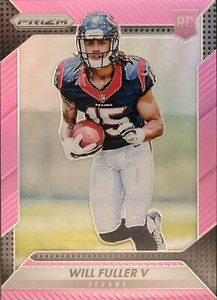 2016 Panini Prizm Football Rookies #268: Will Fuller V Panini Prizm Pink