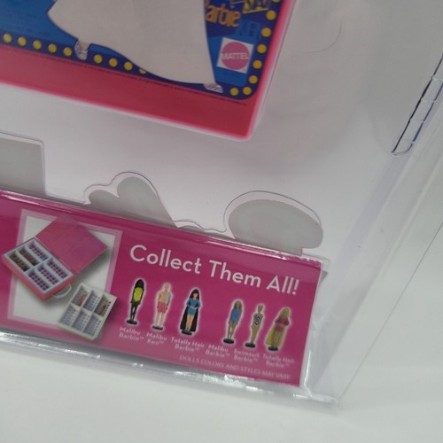 World's Smallest 1977 Style BARBIE FASHION CASE + 2 Mini Dolls Miniature - Picture 3 of 4