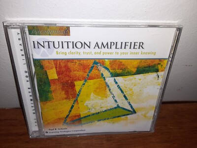 INTUITION AMPLIFIER Paul R. Scheele CD Paraliminal Learning Strategies NEW!
