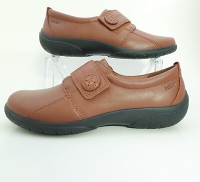 Hotter Slip On Shoes Women's Size Brown Leather MSRP $80