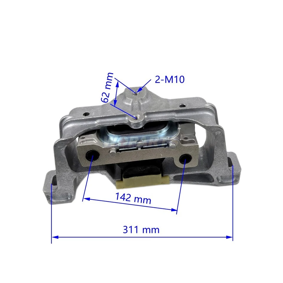 Montaje de motor y puntal de par apto para Mercedes-Benz B250/CLA 250/CLA45 AMG 2,0 L Foto 4 de 4