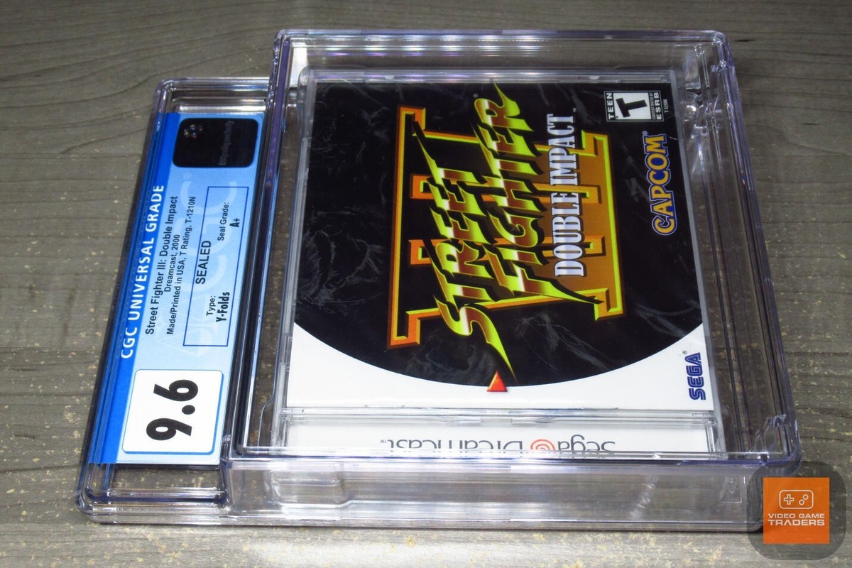 Street Fighter III: Double Impact (Sega Dreamcast, 2000) for sale