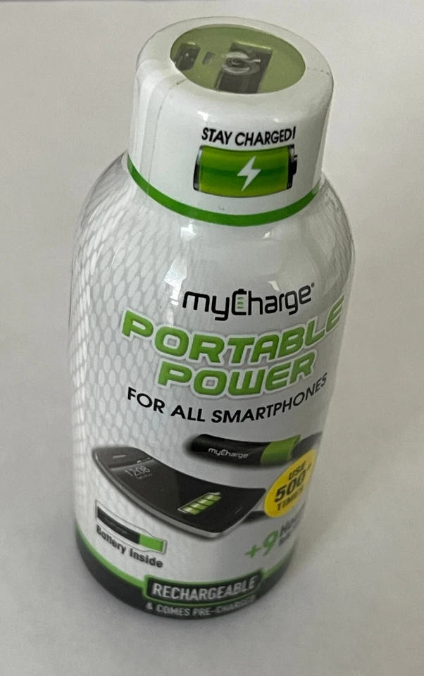 myCharge Energy Shot USB 移动电源 5V/2000mAh 带 Micro-USB 电缆 (2 Pack) — 第 2/4 张图片