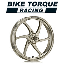 Cerchi in lega forgiati OZ Gass RS-A (colore Ti) adatti per Aprilia 1000 Tuono Racing 6-11