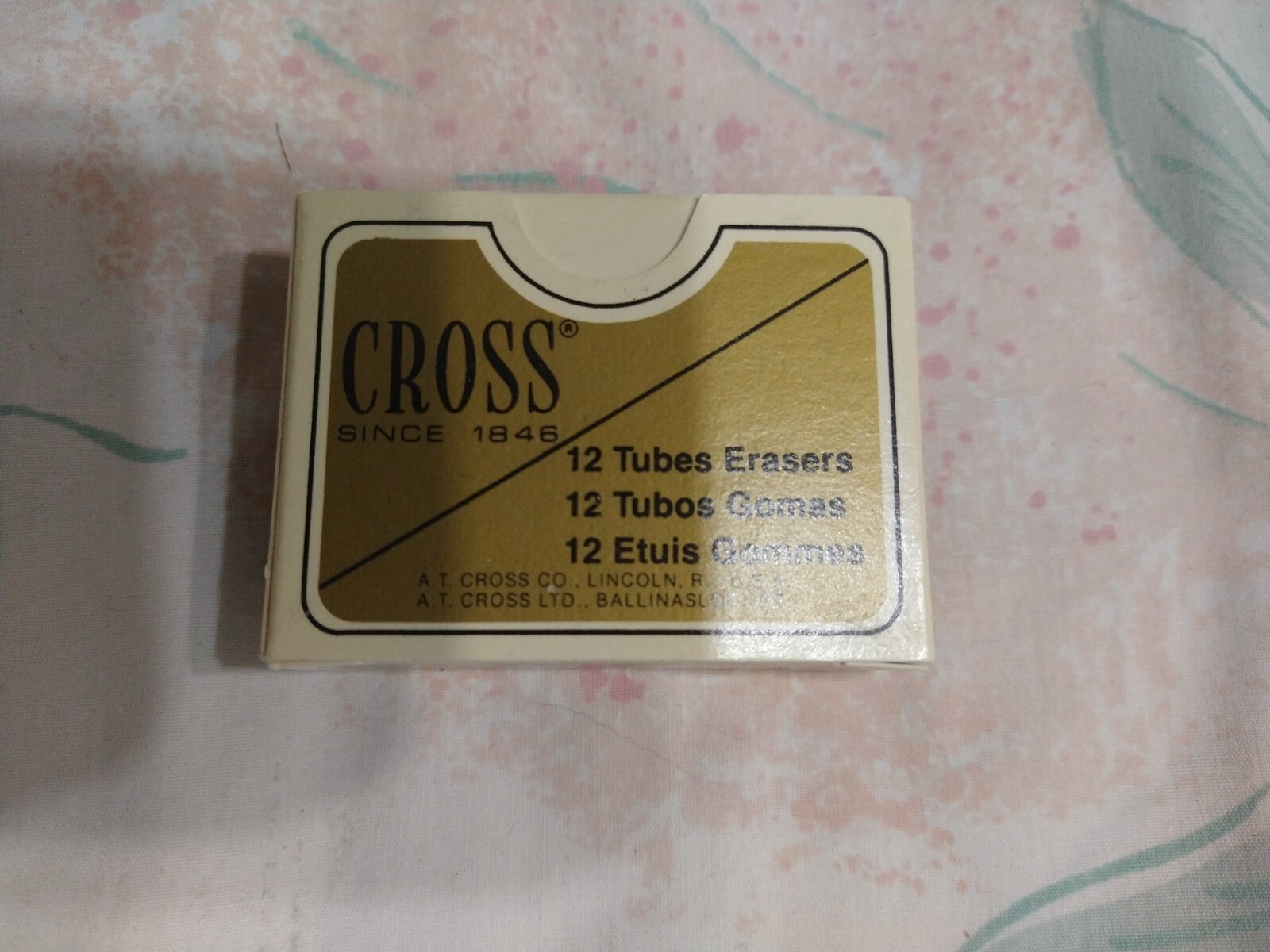 Vintage 36 CROSS PENCIL ERASERS NOS 12 Tubes Of 3pk eBay
