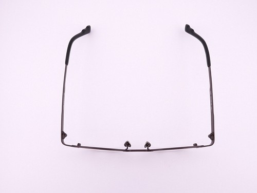 Pure Titanium Eyeglasses, Frames Only, 7032 Col. 1 Clement, 43-23-140, Titanium - Picture 3 of 19
