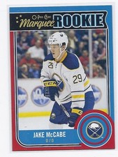 14-15 2014-15 O-PEE-CHEE JAKE McCABE ROOKIE RED PACK REDEMPTION 504 SABRES
