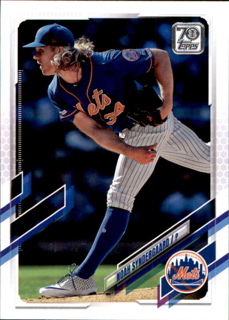 2021 Topps #631 Noah Syndergaard New York Mets Baseball Card | eBay