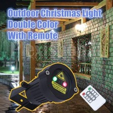 Proiettore Laser natalizio da esterno bicolore