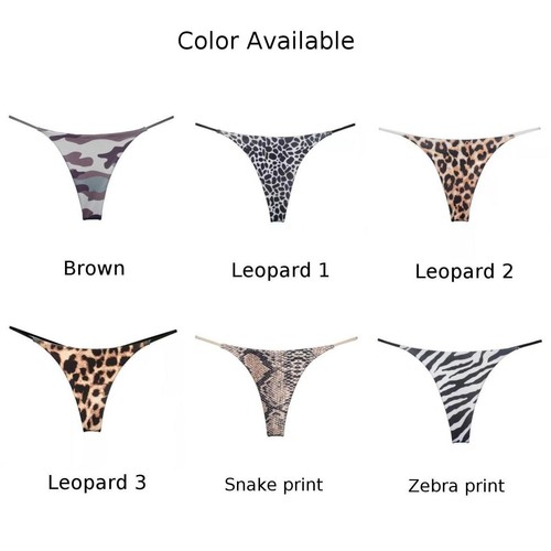 Shorts Thong Party Underwear G-String Low Waist Seamless Panties Sexy S~XL - Picture 5 of 17
